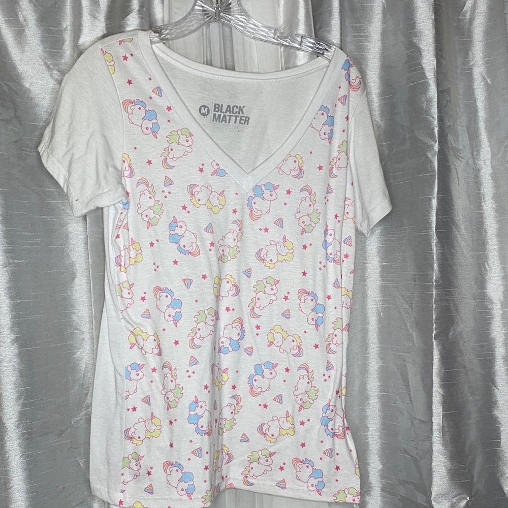 Black matter Kawaii tee